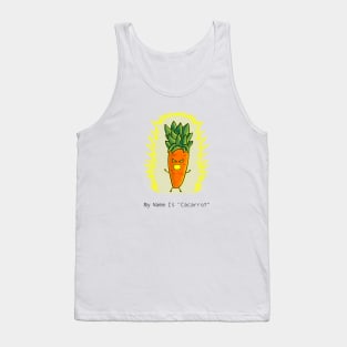 funny carrot cosplay dragon ball z kakarot Tank Top